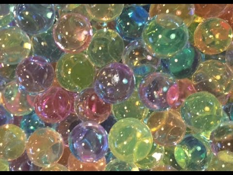 [ASMR] ORBEEZ WATER MARBLES.  RELAXING SOUNDS AND VISUALS.  No talking.