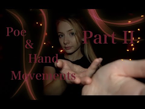 reading and relaxing pt 2🥀 hand movements with breathy whispers 🥀