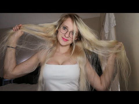 ASMR Relaxing Super Long Hair Brushing