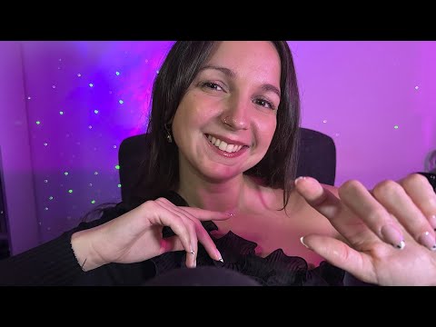 ASMR - FAST HAND Sounds & HAND Movements w/ MOUTH sounds