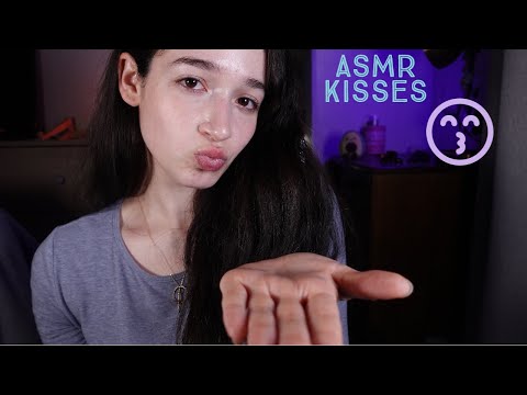 ASMR GOODNIGHT KISSES + Mouth Sounds For Sleep 💤 (No Talking)