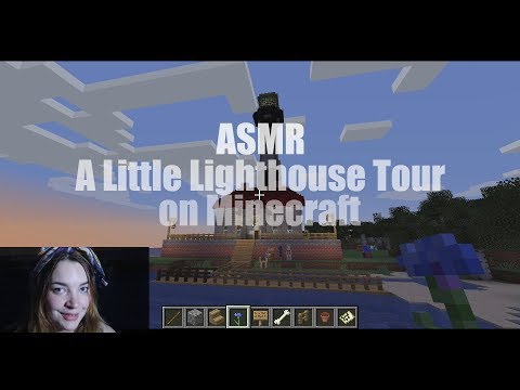 ASMR A Little Lighthouse Tour on Minecraft | Let's Play [Geeky Tingles]