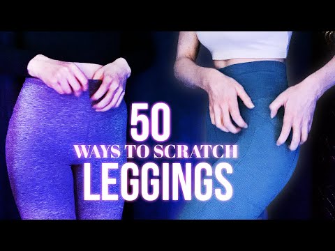 ASMR | Scratching Leggings & Shirt Scratching 😮 😴