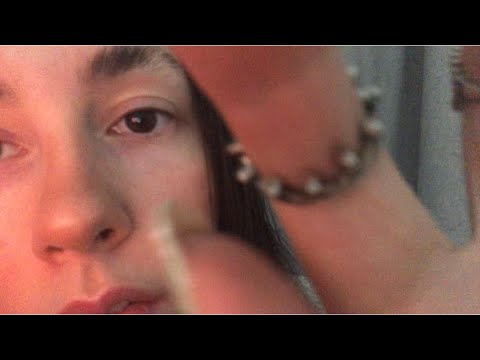 ASMR- Chaotic face tracing, plucking and stutters🌙 (Custom for Willow!💜)