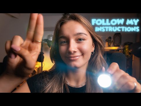 ASMR - Follow my Instructions but with your Eyes Closed!