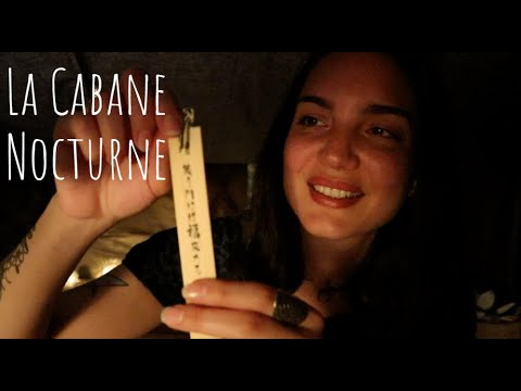 ASMR ROLEPLAY 🌙 Je t'accueille dans ma cabane nocturne ⭐ Souvenirs et attention personnelle