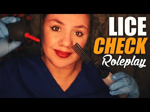 ASMR Meticulous LICE CHECK with The Office Infirmary NURSE Roleplay