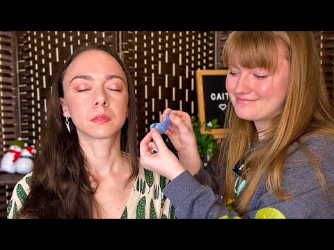 ASMR Real Person Rainy Day Natural Makeup Application & Skincare @ilovekatieasmr | Tingly Roleplay