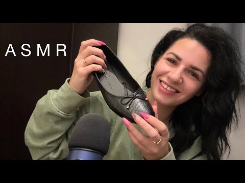 ASMR | Shoe Haul Tapping & Whispering Rambles ✨