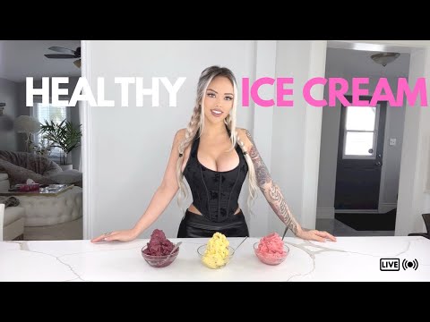EASY QUICK 3 INGREDIENTS ICE CREAM 🍦 STRAWBERRY, BLUEBERRY, MANGO, HEALTHY WHOLE FOODS PLANT BASED