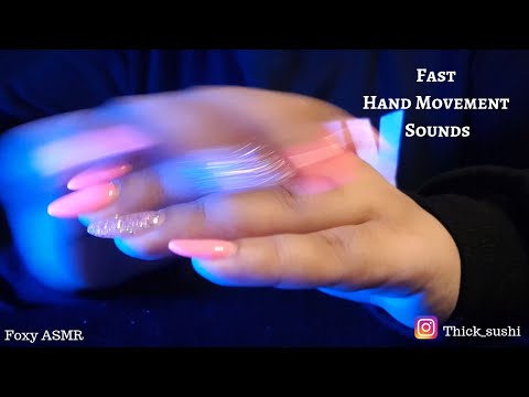 ASMR Speed Hand Movement Sounds | No Talking