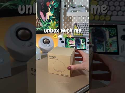 Unbox with me🌼 #setup #setupgamer #desksetup #amazonfinds