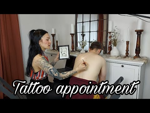 Tattoo Appointment - Full Realistic Roleplay *Consultation~Preparation~Tattooing* [ASMR]