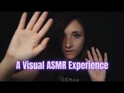 ASMR Visual trip ipnotico (no talking, fast hand movements, mouth sounds, echo)