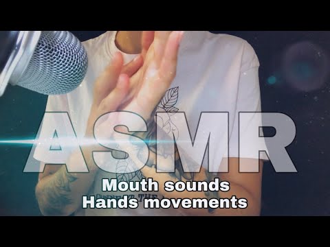 ~ Hands movements, mouth sounds, hands sounds 🥰 ASMR Español Tingles | Vick ASMR