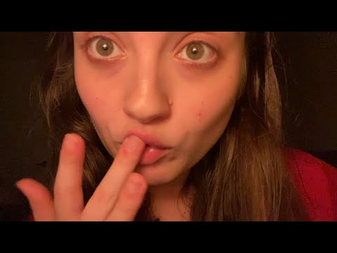 ASMR | stuttering, tongue fluttering, spit painting u, fast + chaotic personal attention 🫠