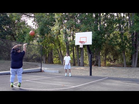 The BEST Shooter in ASMR 🏀💤 Hangout at the Park (IRL Sounds)
