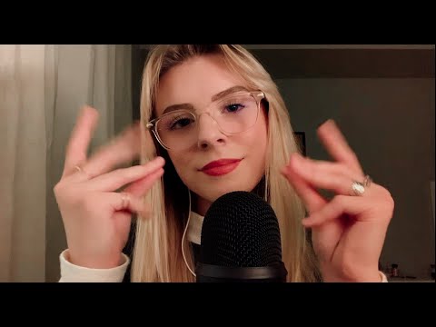 ASMR FAST AND AGGRESSIVE TRIGGER ASSORTMENT (Hand Movements, Hand & Mouth Sounds, Mic Scratching)