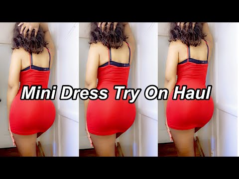 Mini Dress Try On Haul | Crishhh Donna