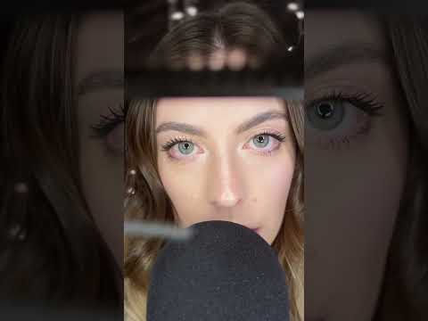ASMR | Which way to cut your hair sounds better? | #shorts #asmr