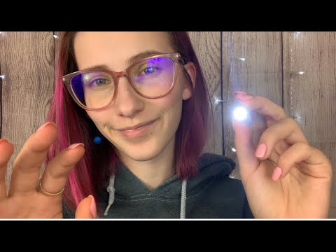ASMR// Light triggers and Movie Quotes// Face touching+ unintelligible+ inaudible whispering//