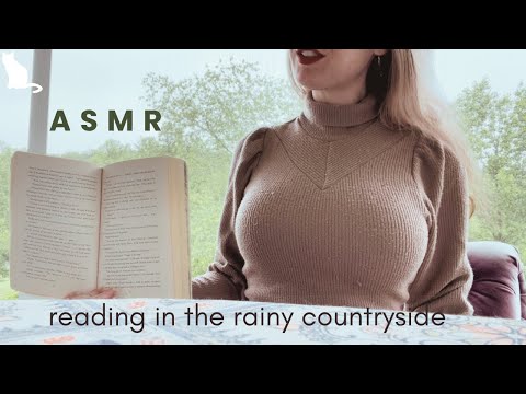 ASMR - Reading in the Rain Ambience