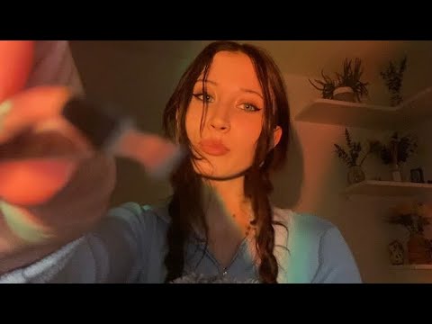 asmr | plucking and cutting your eyebrows
