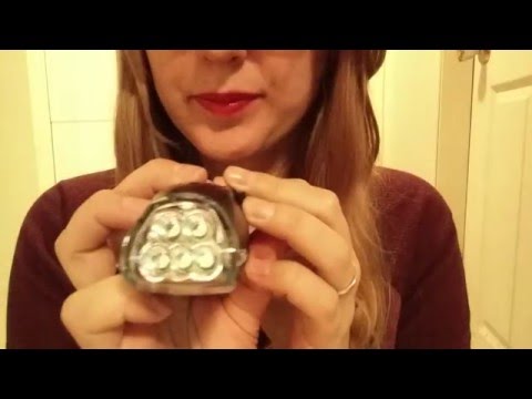 ASMR Doctor Role play Eye Exam - hand movements, finger pokes, lights, eye drops