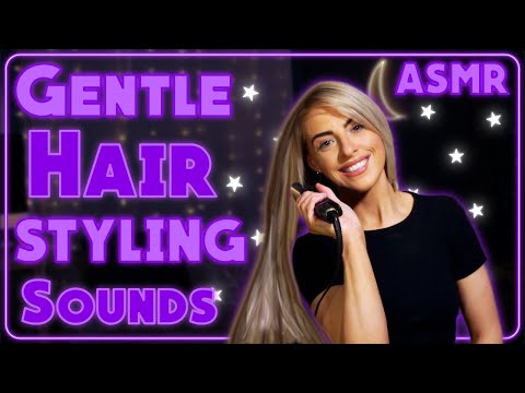 [ASMR] Straightening Hair Sounds  - No Talking !! [Soothing]