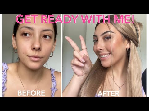 ASMR Get Ready With Me! 💕 Skincare, makeup & wig | Whispered + rambling