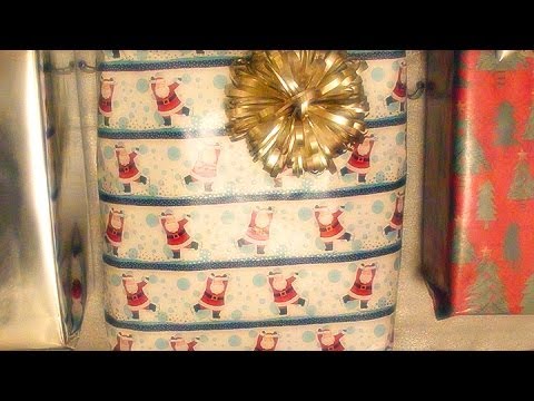 ASMR Crinkly Sounds from Christmas Gifts (Binaural Sounds Only)