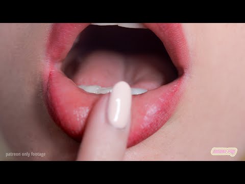STRESS RELEASE | Slow Sucking and Licking asmr Sounds