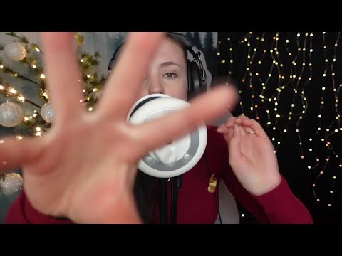 ASMR - Mouth sounds and visual hand movements - Trigger combo