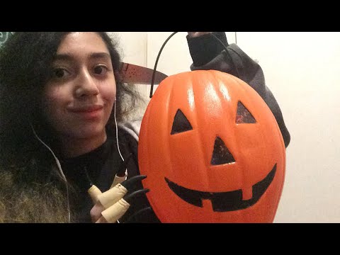 ASMR Tapping and Scratching On Halloween