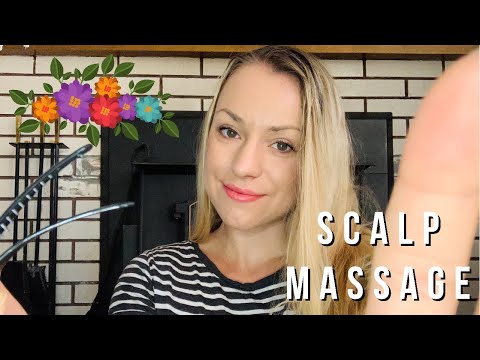 Scalp Massage ASMR | Relaxing Roleplay For Sleep ASMR | Scalp Massage Roleplay ASMR | Brushing Hair