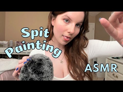 ASMR Spit Painting Your Makeup (Fast & Aggressive Mouth Sounds, Tingles 100% Guaranteed)
