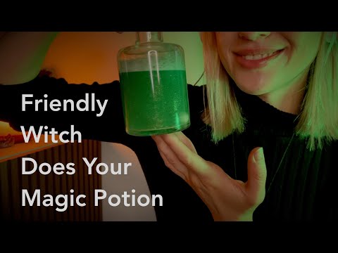 ASMR | Friendly cute Witch does your Magic Potion - ROLEPLAY