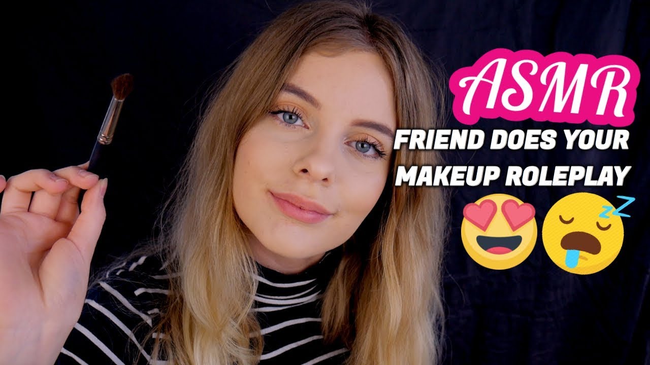 ASMR (Tingly!) Friend Does Your Makeup For A Date RP - Soft Spoken