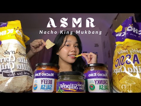 ASMR | Nacho King MUKBANG [ Chewing, Crunchy, Gulping Sounds ] 🇵🇭