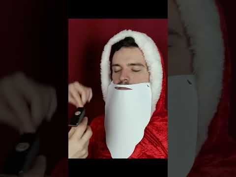 Fix & Repair Santa Claus Face [ASMR] #Shorts