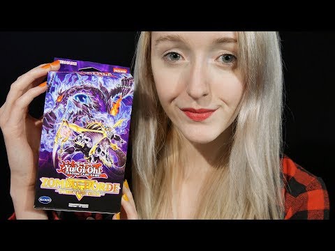 ASMR Yu-Gi-Oh Deck Unboxing For Sleep & Relaxation | Zombie Horde