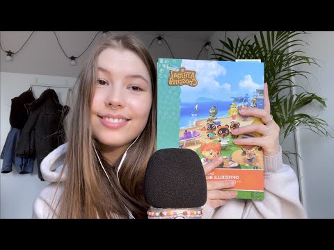 ASMR get to know every villager in animal crossing (german version) close up whispering | emily asmr
