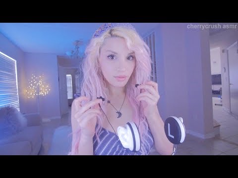 ASMR - Testing a new mic - kisses, tapping, mouth sounds etc...