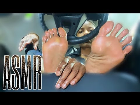 ASMR Giantess 💜Big Sister Yells at You While Driving {Request, Pedal Pumping}