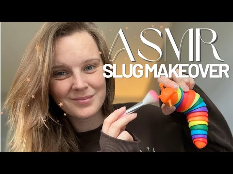 ASMR | Slug Makeover (brushing, scratching, massaging and trimming)