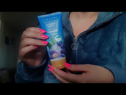 ASMR | lotion sounds | rubbing lotion into hands