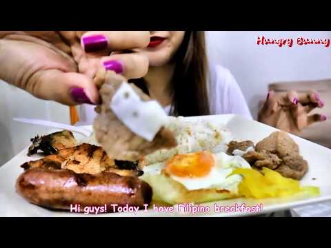 ASMR Filipino Breakfast Eating Sounds Mukbang