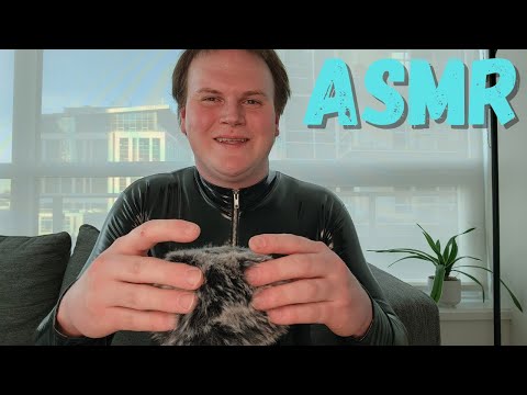 ASMR Ultimate Brain Massage (Mic Brushing, Vinyl Sounds, Tracing)