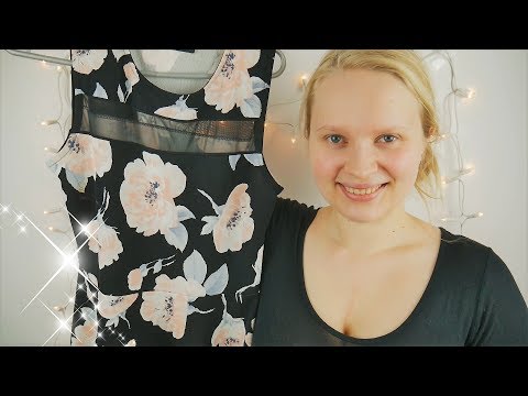 [ASMR] Relaxing Wardrobe Review - Dresses and Fabric Sounds