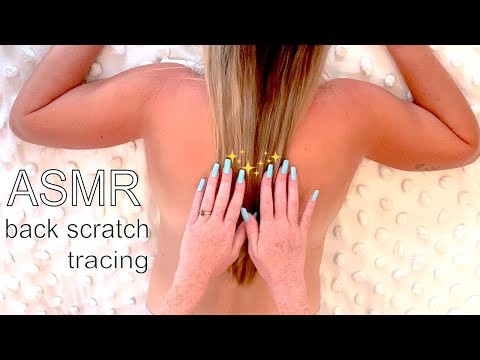 Whisper ASMR | back tracing, scratch & tickle